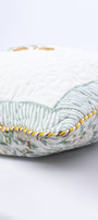 cushion covers online with a yellow piping on a white background