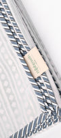 cotton dohar blanket with striped design and. buy dohar online.
