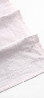 Cotton dohar blanket in white and grey 