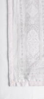  light gray and white magic dohar blanket