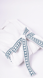 Bath robe folded