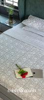 floral cotton bed spread