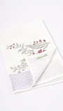 Printed cotton hand towel for washbasin and bathroom