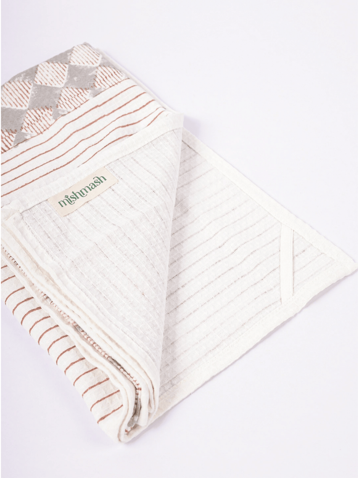Quick drying waffle cotton towel for men and women