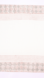 Quick dry cotton hand towel with check print